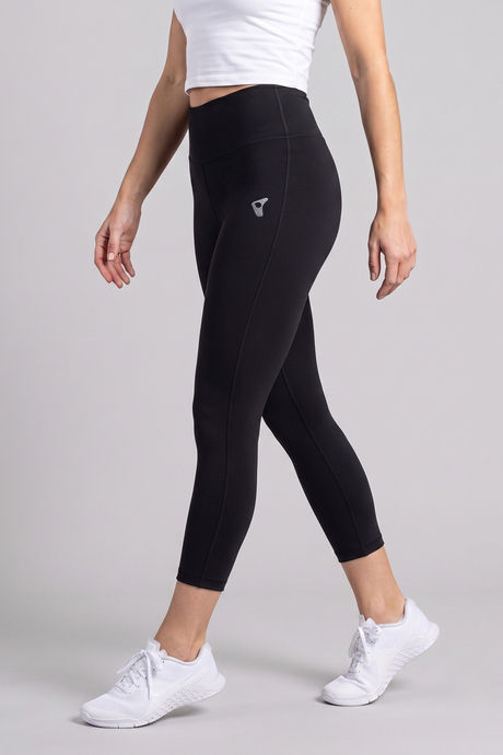 Zelocity Quick Dry Training Leggings - Black Beauty — image 3